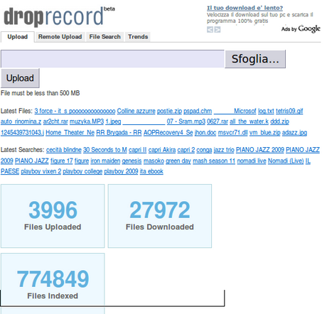 droprecord-hosting-file