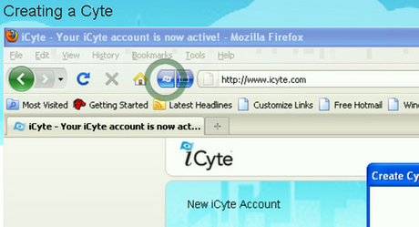 iCyte Come salvare il contenuto delle pagine Web che visitiamo.