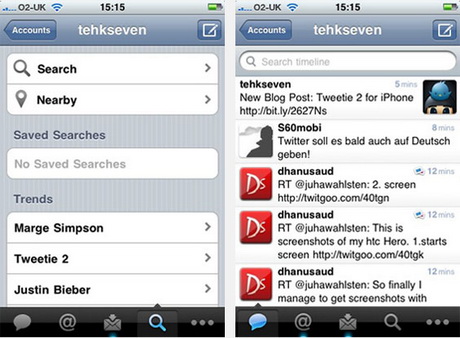 Tweetie, sicuramente uno dei miglior client Twitter per il nostro  iPhone.