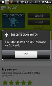 Come risolvere gli errori di installazione delle app dal market Android “Impossibile installare nell’archivio USB o sulla scheda SD” [Guida]