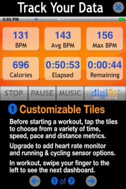 Digifit cardio fitness