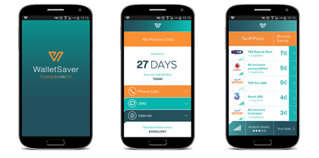 WalletSaver, l’app che ci aiuta a trovare la tariffa telefonica più economica