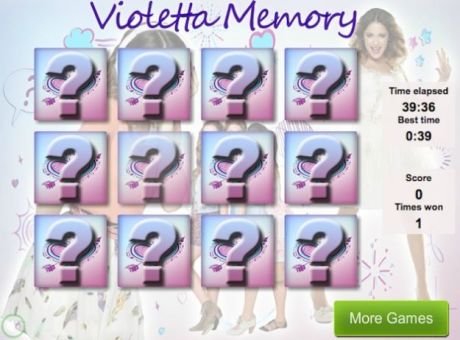 violetta-memory gioco smartphone